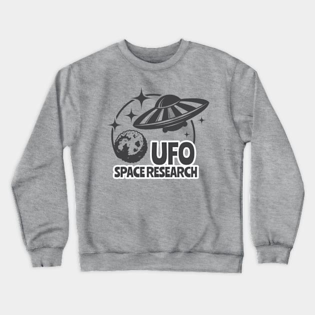 ufo space research Crewneck Sweatshirt by devionstd